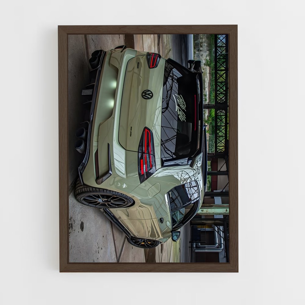 Poster Golf GTI : Évasion Urbaine – affiche Volkswagen (vue 5)